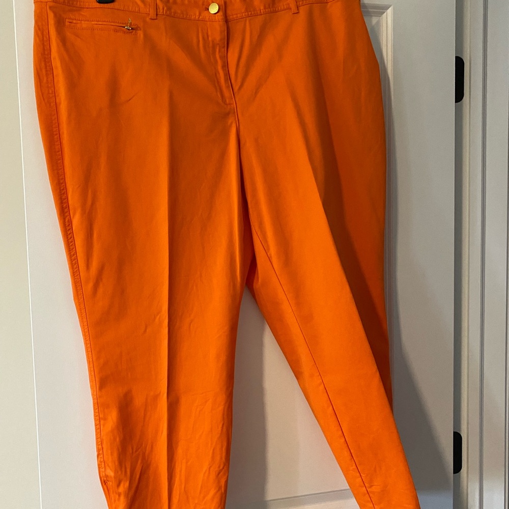 Jones New York Signature Orange Pants